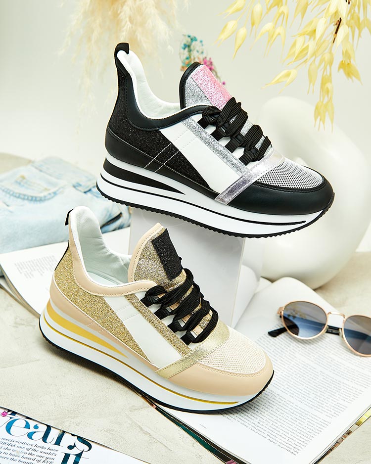 Royalfashion Sieviešu sporta kedas uz papēžiem Abitta