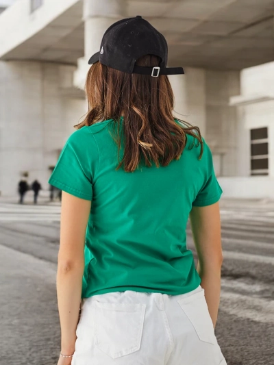 Royalfashion Women's Cotton T-Shirt Bunny Say Be Real