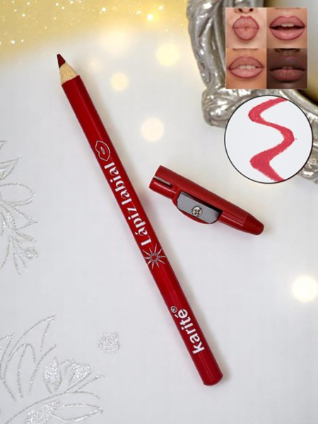 Lūpu zīmulis ar asināmo, tonī Rozā Nougat