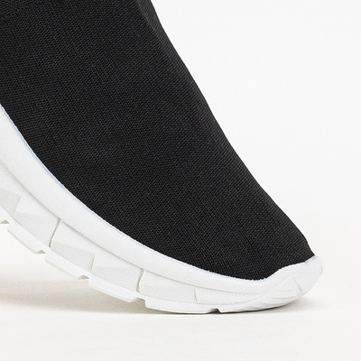 Jammy Black Tall Women's Sports Shoes - Footwear