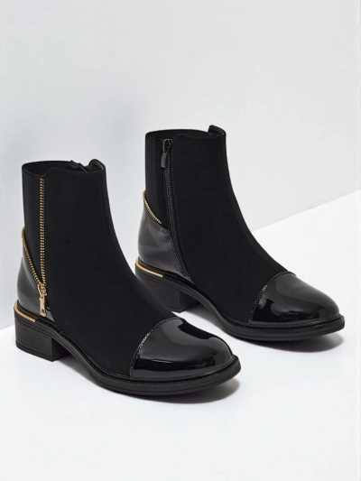 Women's Eco-Leather Ankle Boots Selyrix