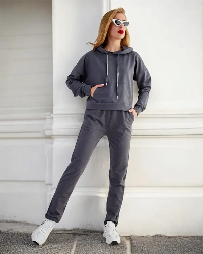 Royalfashion Cotton women's sweatshirt set