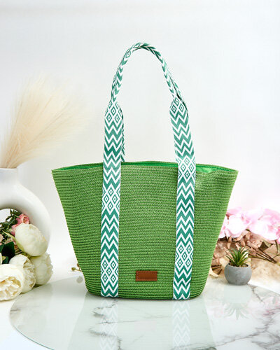 Royalfashion women's straw handbag