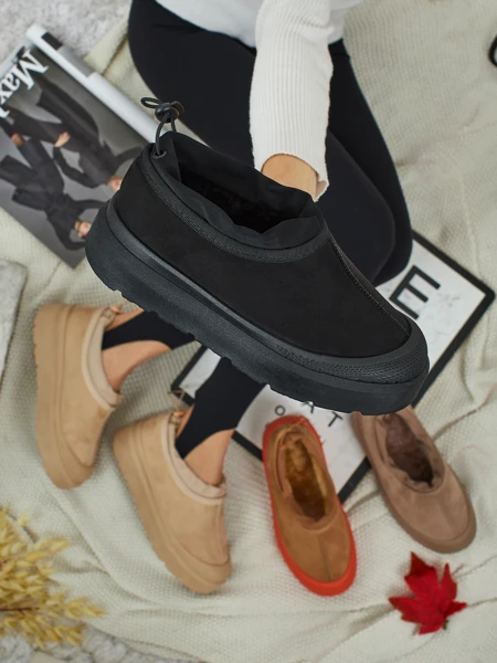 Velisee women's short snow boots