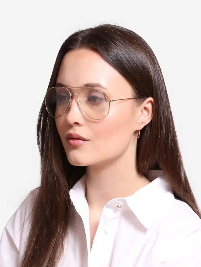 Royalfashion Sunglasses transparent in silver frame