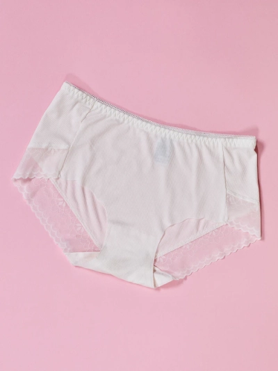 Royalfashion Хлопковые трусики с кружевом для женщин