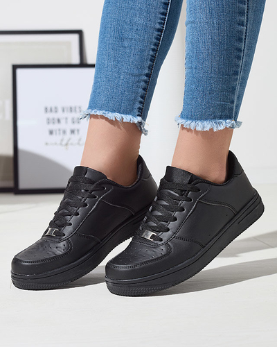 Женские кроссовки черного цвета Defaggo- Footwear