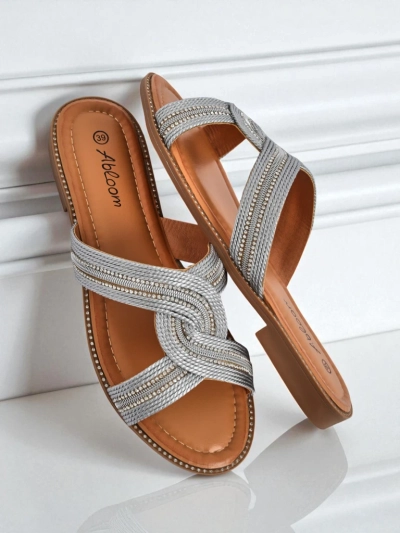 Royalfashion Women's Woven Breeze Flip-Flops