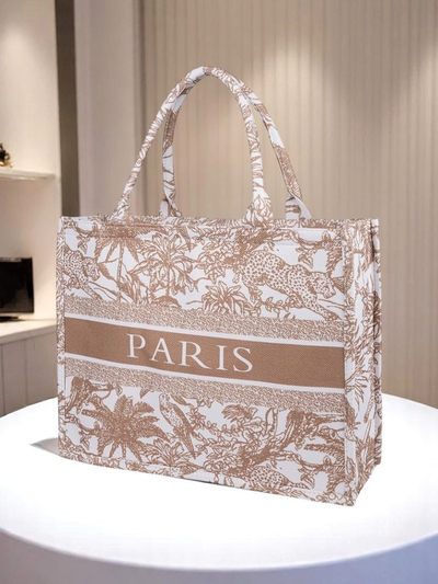 Royal Fashion Fabric Bag Paris Garden
