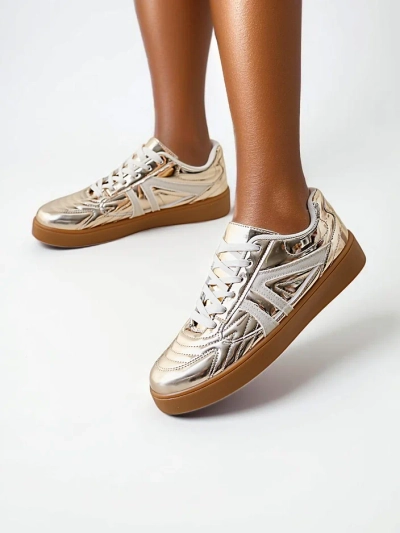 Royalfashion Women's Sport Sneakers Mettali