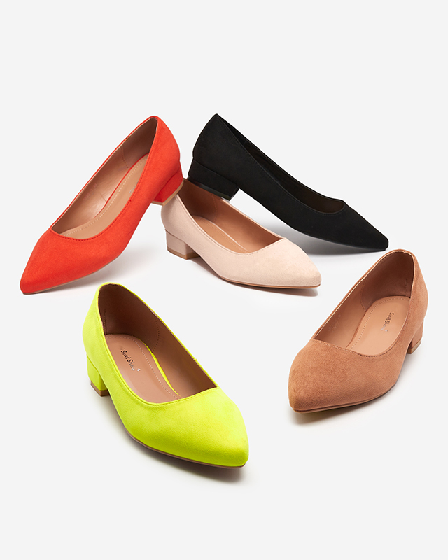 Light brown pumps with flat heels Czinni - Footwear