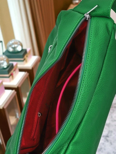 Royalfashion Malgranda sinjora sako el eko-ledo Lyra Vell