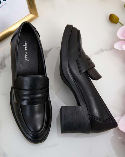 Royalfashion Женские мокасины на высокой стойке Lipo