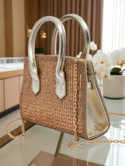 Royalfashion Sieviešu rokassomiņa ar cirkoniem Seren Voux