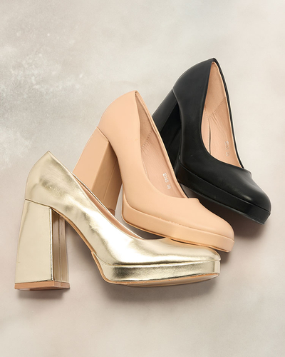 Royalfashion Women's high post Cellcas pumps