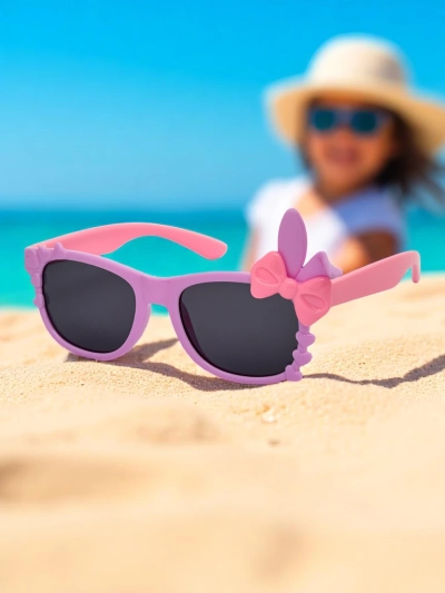 Royalfashion Bērnu saulesbrilles ar Bunny Shine dekorācijām