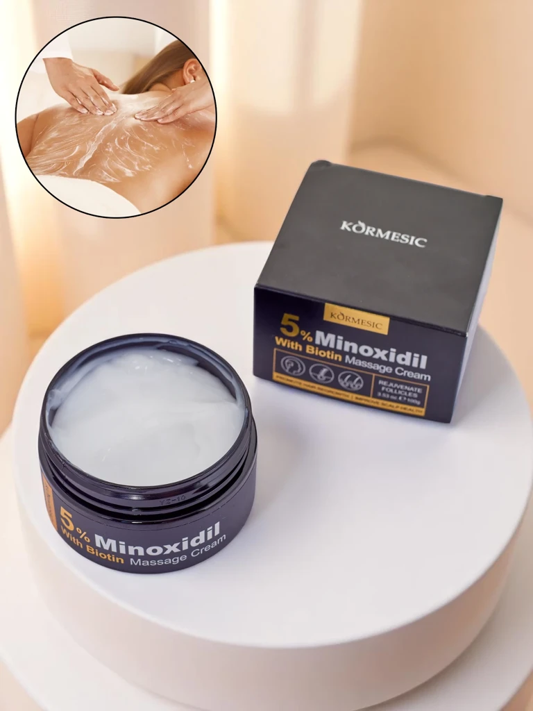 Kormesic Scalp Massage Cream with Biotin – stimulates hair growth