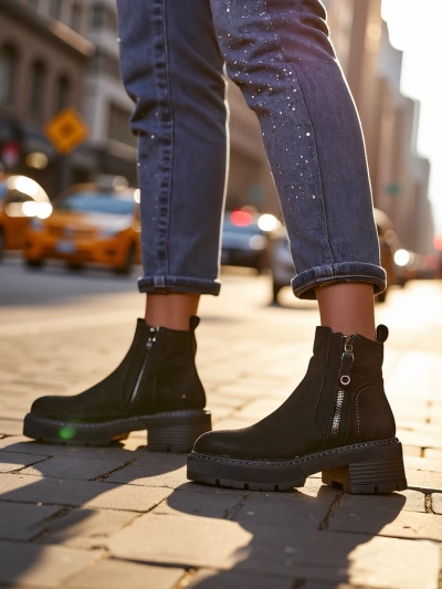 Royalfashion Sieviešu potītes zābaki Fiefo