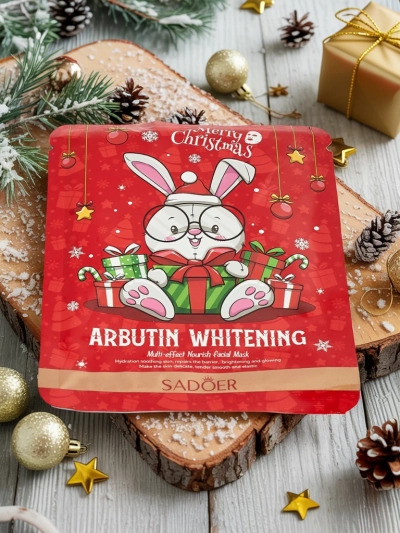 Svečana maska za lice u maramici za posvetljivanje