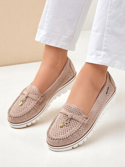 Royalfashion Women's perforated moccasins Elissas