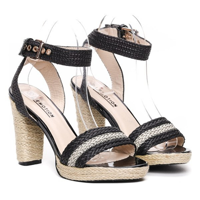 Black sandals on the Kaydence post - Footwear 1