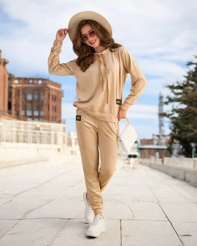 Royalfashion Женский комплект а'ля велюр