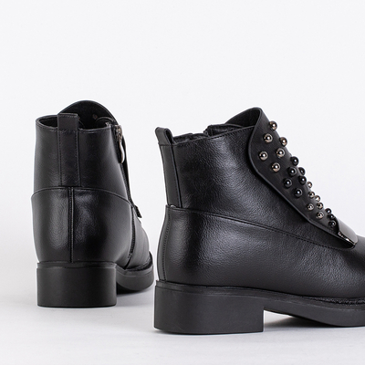 Black girls' beautiful boots with jets Idiloso - Footwear
