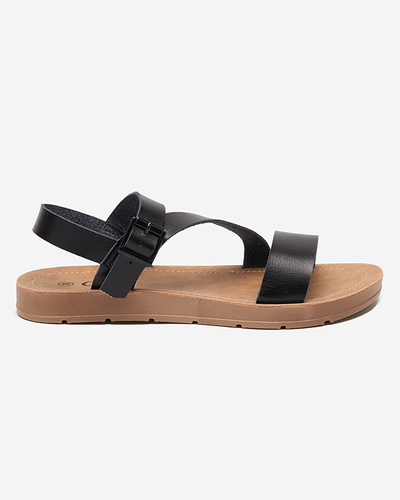 Canni women's black sandals - Footwear