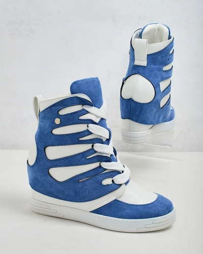 Royalfashion Sieviešu sportiskie zābaki uz papēža Pamstinsa