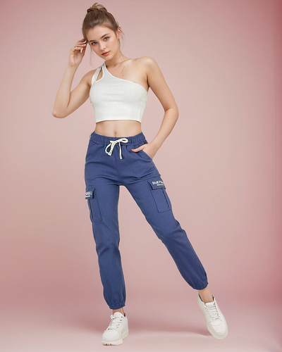 Royalfashion Sieviešu auduma kaujas bikses