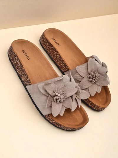 Royal Fashion Women's Flower Flip-Flops