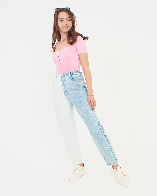 Blue jeans boyfriend jeans - Clothing