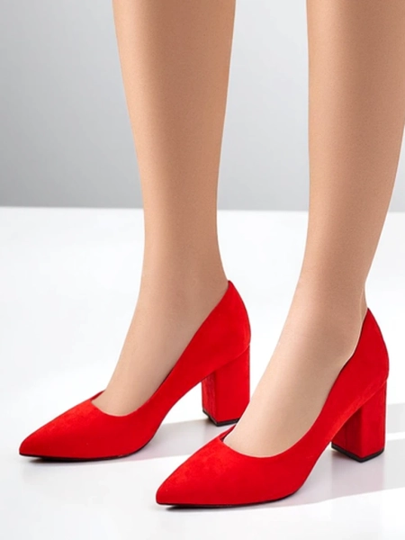 Royalfashion Women's eco suede pumps Ugandes