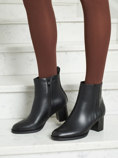 Женские ботильоны Nerelle из экокожи на каблуке-столбике
