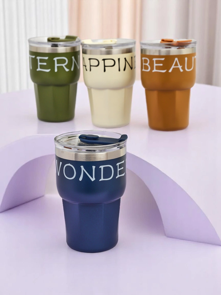 Royalfashion Termiskā krūze ar salmiņu Skaista