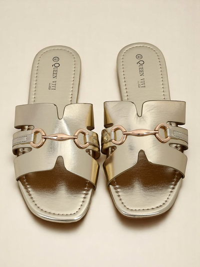 Royal Fashion Women's flat slides Lina