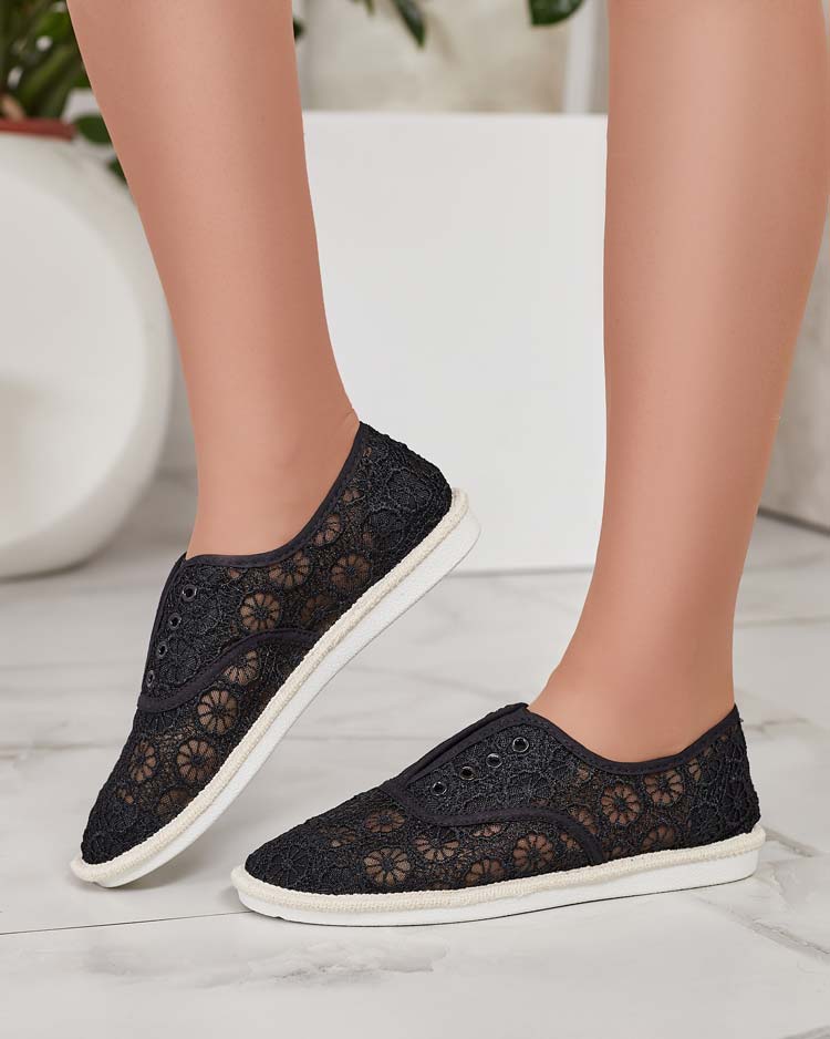 Royalfashion Women's openwork Nurram sneakers