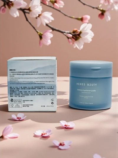 Cotton cosmetic pads - moisturizing, with hyaluronic acid