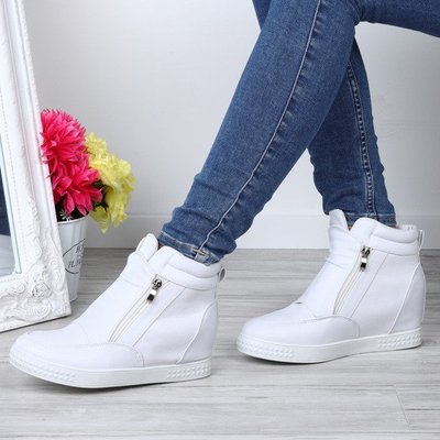 White Velicienta wedge sneakers - Footwear