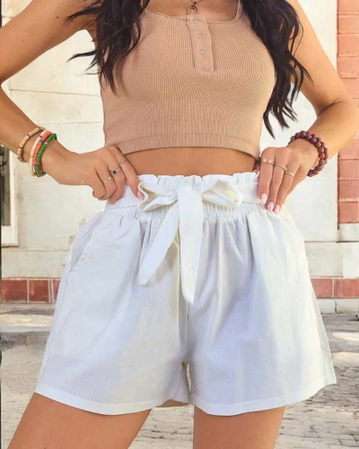 Royalfashion Женские короткие шорты из ткани