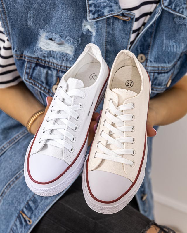 Women's white sneakers Shah - Footwear