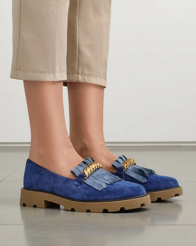 Royalfashion Женские эко-сапожки из замши Mare Nostrum