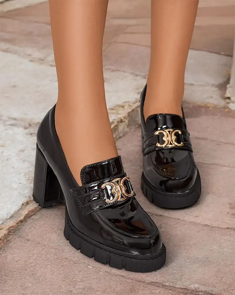 Royalfashion Элегантные женские мокасины на стойке Jozii