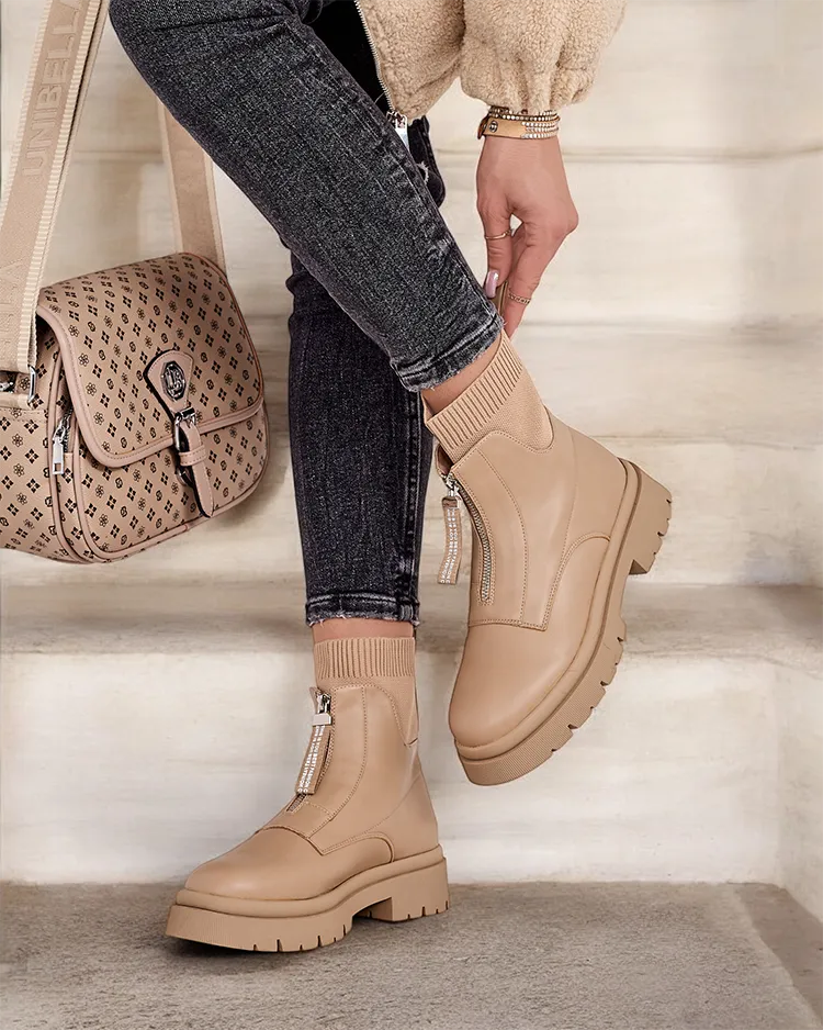 Royalfashion Элегантные женские ботильоны Tezzin