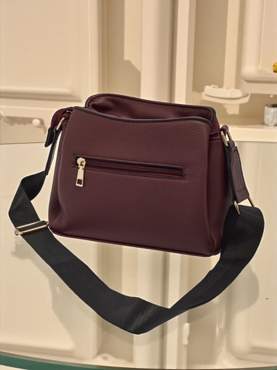 Small women's eco-leather handbag Novaria