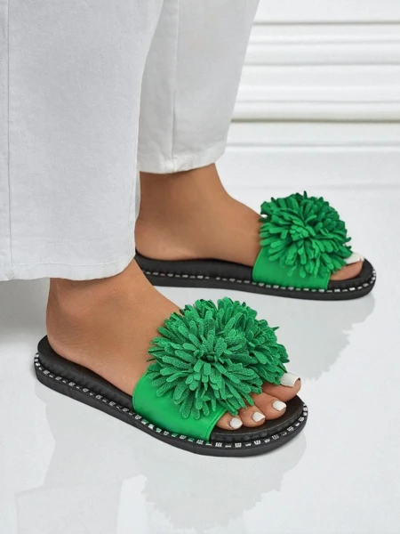 Royalfashion Women's Flat Flip-Flops Flora Blide