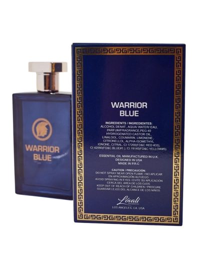 Iedvesmots vīriešu parfīms Warrior Blue