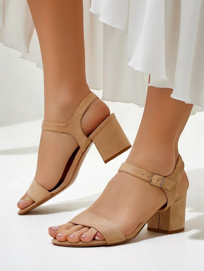 Royalfashion Women’s eco‑suede sandals Quarter