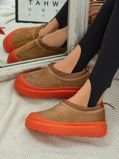 Женские кроссовки Flora Camel замшевые удобные на каждый день