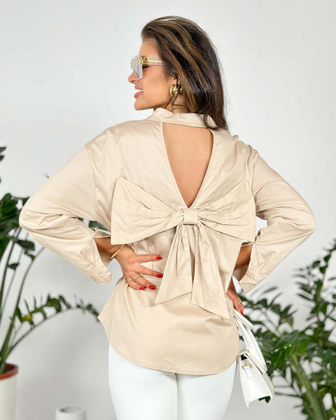 Royalfashion Sieviešu krekliņš ar loku